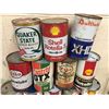 Image 4 : Oil Can Lot (12) (Gulf, Esso, Shell, Etc.)