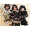 Image 1 : Lot Of Dolls (3) (Some Real Fur Clothing)