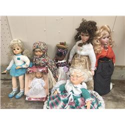 Lot Of Vintage Dolls (7)