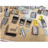 Image 6 : Lot Of Vintage Lighters, Accessories, Pocket Knives
