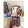 Image 2 : Lot Of Quart Oil Cans (7) (Red Indian, North Star, B/A Mobiloil)