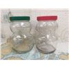 Image 2 : Lot Of 2 Vintage Kraft Peanut Butter jars bear shaped
