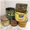 Image 1 : Tobacco Tin lot (6) (Players Stag Club Top Etc;)