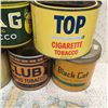 Image 3 : Tobacco Tin lot (6) (Players Stag Club Top Etc;)