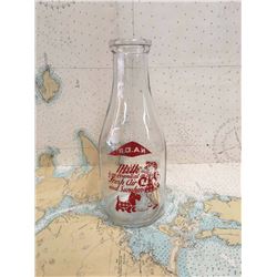 Northern Alberta Dairy Pool Milk Bottle Superb condition