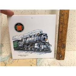 Canadian National Railway Safety Award Tile