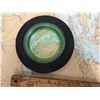Image 2 : Goodrich Silvertowns Tire Advertising Ashtray (Green Depression Glass)