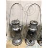 Image 2 : Lot Of Meva Tin Barn Lanterns (4)(Czechoslovakia)