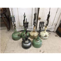 Job Lot of Coleman Lanterns (6)