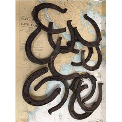 Lot Of Antique Horse Shoes