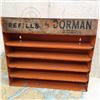 Image 1 : Vintage Dorman J.C adams parts display cabinet 16 x 18 x 4"