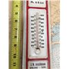 Image 3 : Vintage Red & White Stores Spalding Saskatchewan Advertising Thermometer