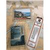 Image 1 : Vintage Lot of Canora Saskatchewan Advertising Pieces Thermometer Etc.