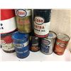Image 2 : Lot All Different Esso Oil and Grease Cans (9)