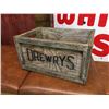 Image 1 : Scarce Drewry's Ginger Ale wooden soda pop crate
