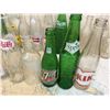 Image 2 : Lot Of Soda Pop Bottles (16) (All Different, KIK, Stubby, Coke, Pepsi, Sprite)