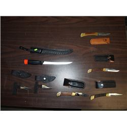 Lot of Assorted Knives