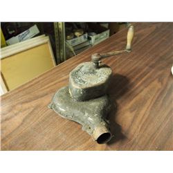 Working Barco Forge Flume