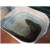 Image 2 : Lot Of Galvanized Tubs (2) (1 With Lid)