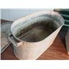 Image 3 : Lot Of Galvanized Tubs (2) (1 With Lid)