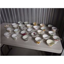 Lot Of Tea Cups