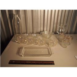 Lot Of Glassware