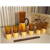 Image 1 : Unique Glassware Set With Matching Pitcher