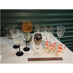 Lot Of Glassware