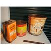 Image 2 : Lot OF Containers (Esso, American Breakfast, Marshall Wells)