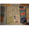 Image 2 : Lot Of Paper Related, Manuals, Postcasrds, Maps