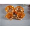 Image 1 : Lot of Fire-King Peach Lusterware