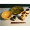 Image 1 : Lot of Misc Pottery (Bowls, Vases, Etc)