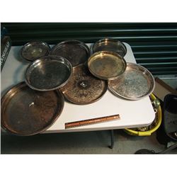 Metal Decorative Dishes (9)