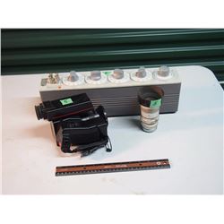 Decade Capacitor General Radio / RCA Camcorder / Lens