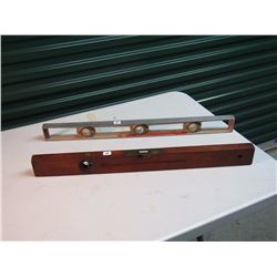 Stanley Levels (2) (One Wood, One Metal