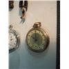 Image 4 : Lot of Small Misc (Two pocket watches, Bottle Shaped Bottle  Opener, Semi Truck Folding Knife, Tie T