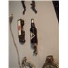 Image 5 : Lot of Small Misc (Two pocket watches, Bottle Shaped Bottle  Opener, Semi Truck Folding Knife, Tie T