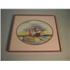Image 1 : Framed Watercolour of Grain Elevators