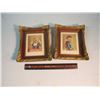 Image 1 : Pair of Framed Painting Prints(Katrina and Adrian)