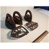 Image 2 : Sad Irons(3) with Trivets (2)