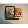 Image 1 : Roy Rodgers Book & Picture In Frame, Signed