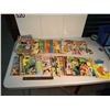 Image 1 : Huge Lot Of Vintage Comics, Archie, Hercules, Heathcliff, Dennis, Batman, Bugs Bunny, Flinstones, Ro