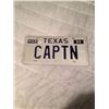 Image 1 : 1985 Texas Plate