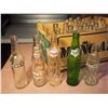 Image 2 : Soda Glass Bottles (35) W/ Wood Crate