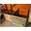 Image 1 : Wood Crates (2), Milk Bottles, Ciggerate Tins