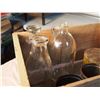 Image 2 : Wood Crates (2), Milk Bottles, Ciggerate Tins