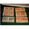 Image 1 : Lot Of Saskatchewan Licence Plates, 70’s