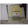 Image 1 : Vintage 70’s McDonalds Restaurant Golden Rules Mirror Sign (4'x4')(From North Battleford)