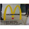 Image 2 : Vintage 70’s McDonalds Restaurant Golden Rules Mirror Sign (4'x4')(From North Battleford)