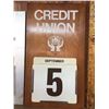 Image 2 : Lot (2) Vintage Perpetual Calendars (CIBC, Credit Union) Complete